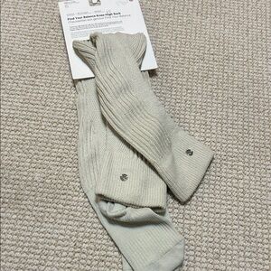 Lululemon Find Your Balance Knee-High Sock New M/L